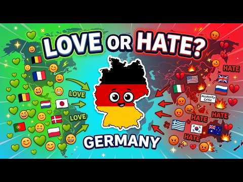 WHICH COUNTRIES ACTUALLY HATE GERMANY?