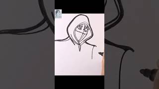 How To Draw Ikonik Fortnite #Shorts How To Draw Ikonik Fortnite #Shorts