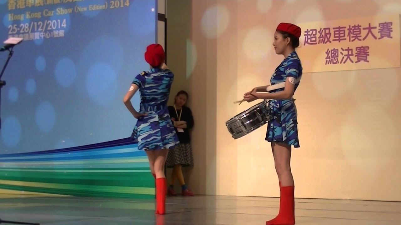 超級車模大賽12+13號參賽者徐清+徐晨(Alice+Amy)才藝表演