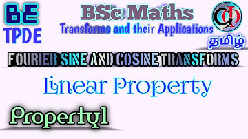 Fourier Sine and Cosine Transforms Property#1|
