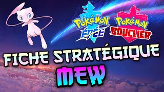 [OU] MEW 🧬 | FICHE STRATÉGIQUE - Pokémon Épée et Bouclier ⚔️🛡️