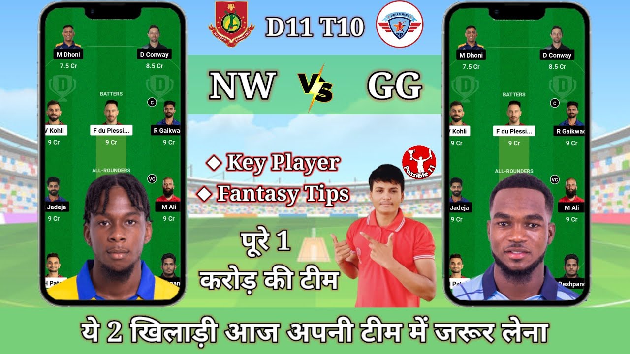 NW vs CP dream11 prediction | NW vs CP today match prediction | NW vs CP dream11 team