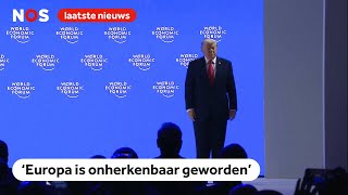 Download Lagu Trumps eerste woorden op het World Economic Forum MP3