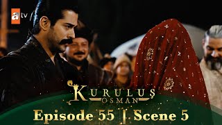 Kurulus Osman Urdu | Season 1 Episode 55 Scene 5 | Osman aur Bala ki shaadi!