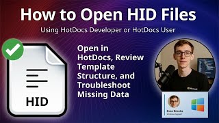 HID File Extension: HotDocs Internal Data and Template Files