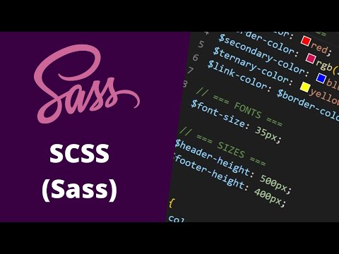 48. SCSS a Sass – Stránky: Body, partials, mixins, variables