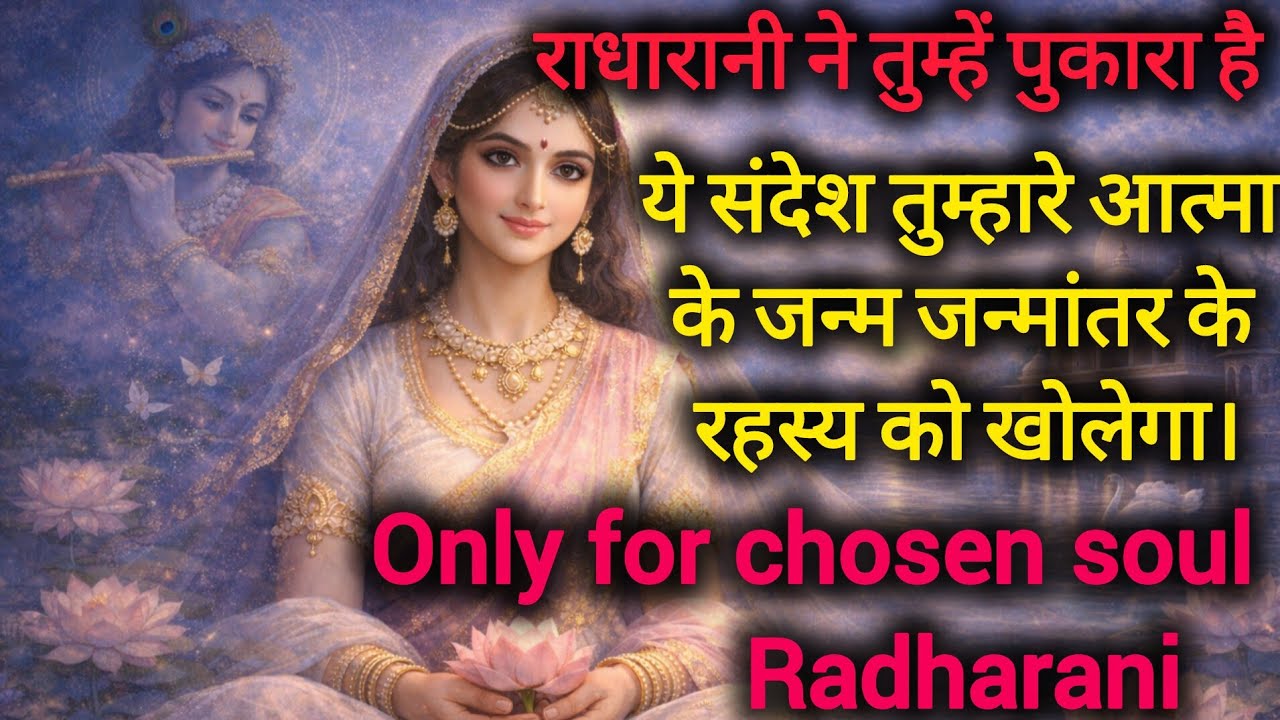 राधारानी का दिव्य संदेश | आत्मा के जन्म-जन्मांतर के बंधन का रहस्य | Radha Rani Divine Message