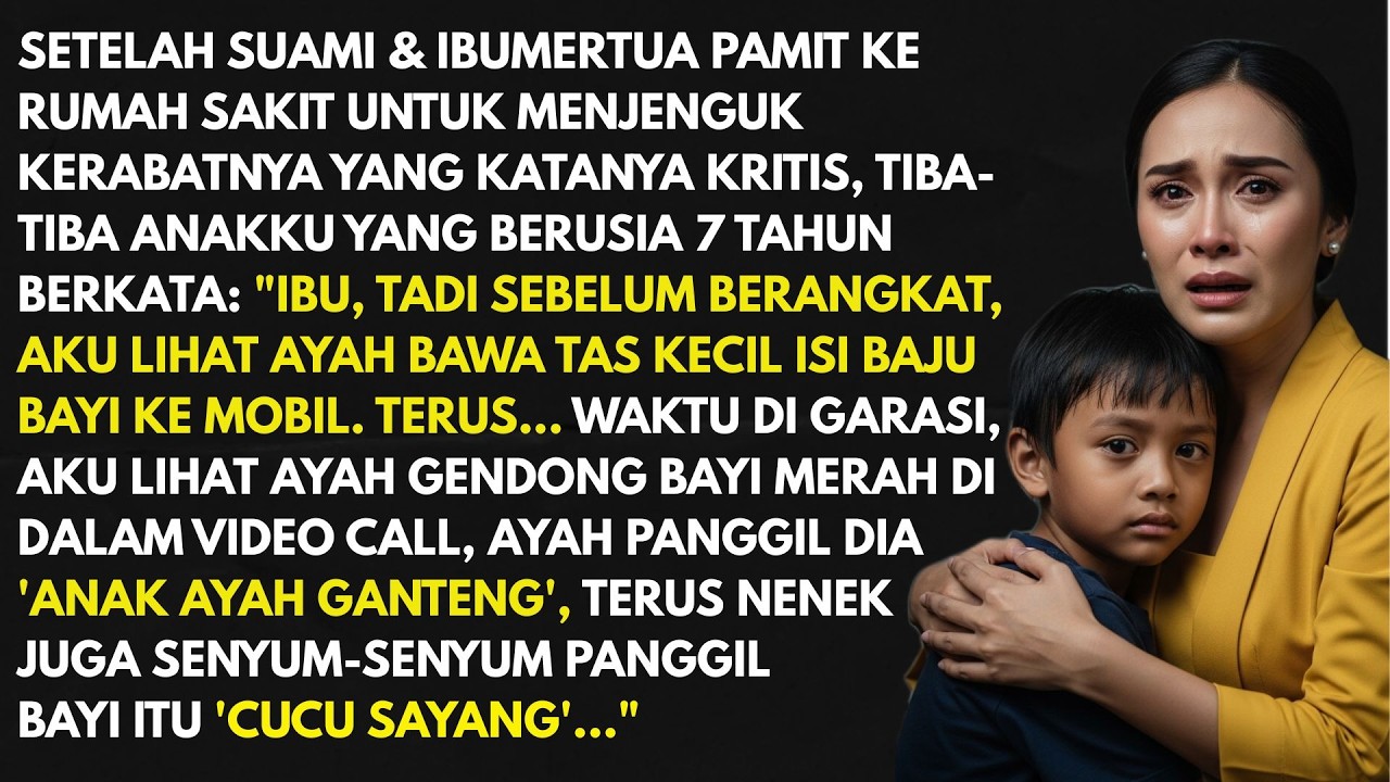 Suami Dan Mertua Pamit Jenguk Kerabat Kritis, Tapi Anakku Lihat Ayah Bawa Baju Bayi Dan Video Call