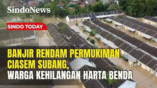 Ribuan Rumah di Ciasem Subang Terendam Banjir | Sindo Today | 25/01