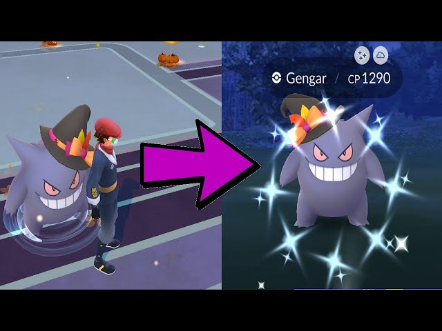 Shiny Costume Gengar!!! (Halloween Event)