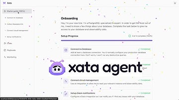 Xata Agent  demo - Your AI PostgreSQL expert