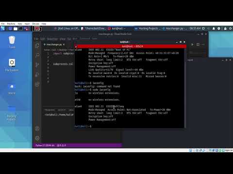 Creating  A basic mac changer  [Python 3  Create Your Own Mac changer] Part 6