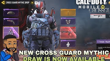 NEW CROSS GUARD MYTHIC DRAW WITH NEW Templar - Royal Knight⚡️AS VAL - Double Edge IN COD MOBILE