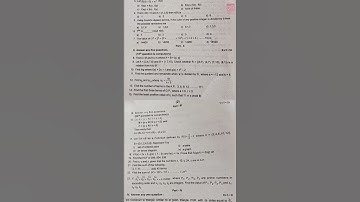 10th Std Mathematics Original Question Paper 2023 - Cuddalore District  | First Mid-Term Test |