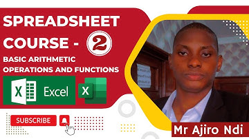 Spreadsheet Course - Basic Arithmetic Operations & Functions - Part 2