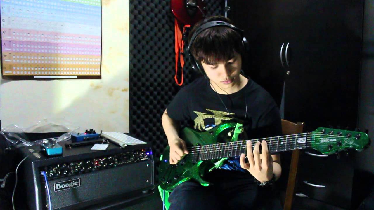 Dream Theater - Enigma Machine Cover by Deem Thummarat ( Only Guitar stem )