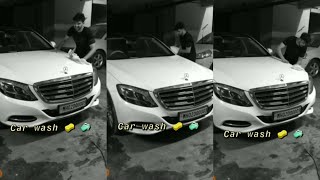 Parth Samthaan while cleaning his car || 15th May 2020 ||