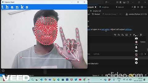 Real-Time Sign Language Detection Using LSTM | Deep Learning Project #deeplearning #lstm