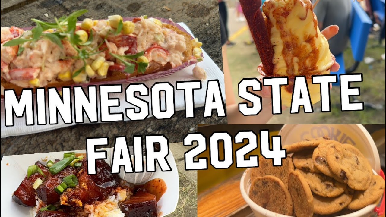 FOOD we ate at MN State Fair 2024 - YouTube