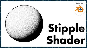Stippled Shading in Blender // NPR Shaders Ep 1