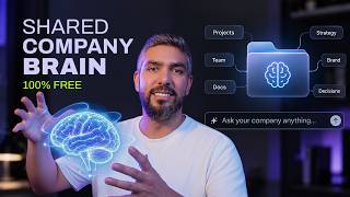 I Built My Own Company Brain. Easy Setup!