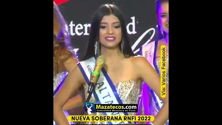 Ella es la nueva SOBERANA de Reina Nacional de las...