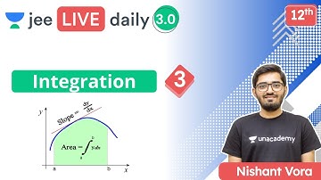 JEE 2022: Integration L3 | Unacademy JEE | JEE Maths | Nishant Vora