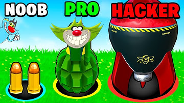 NOOB vs PRO vs HACKER vs | In Attack Hole | With Oggy And Jack | Rock Indian Gamer |