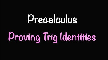 Precalculus: Trigonometric Identities (Section 7.4) | Math with Professor V