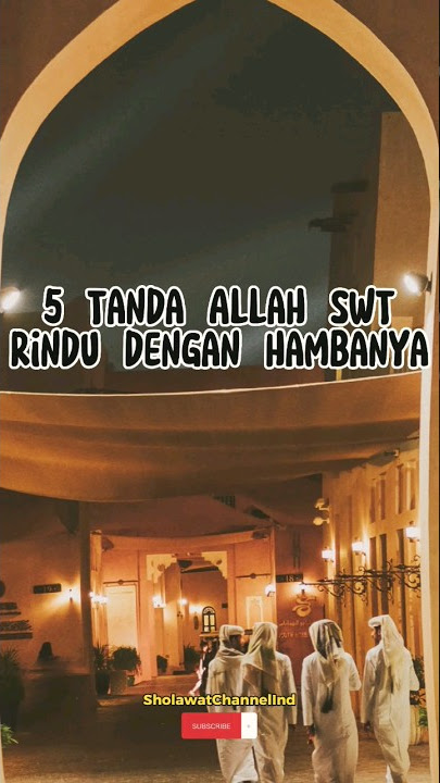 Jika Allah Rindu Kepada Hambanya #Shorts #sholawat #dakwah #Islamic