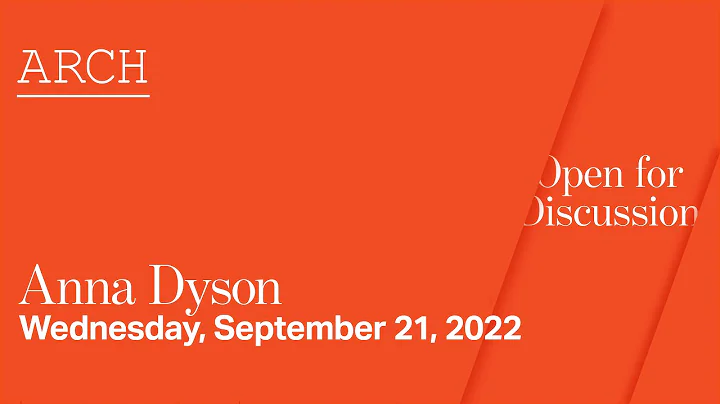 The Weitzman School Presents: Anna Dyson