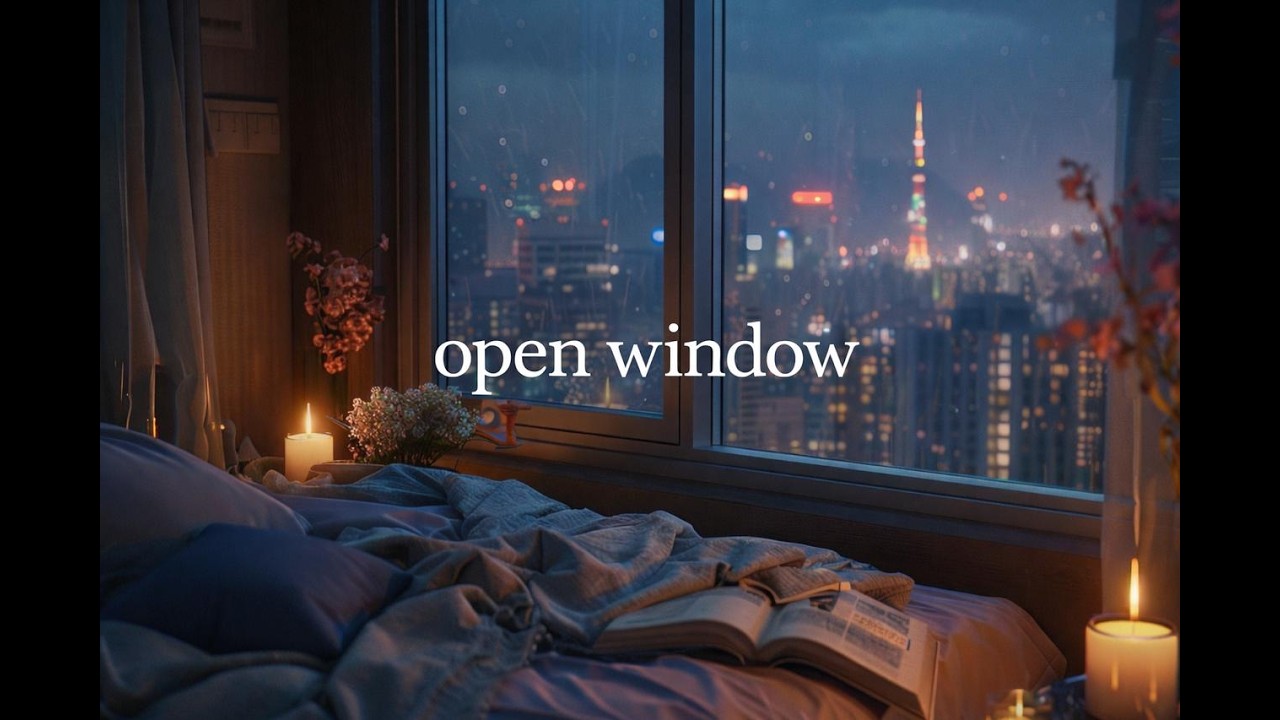 Open Window | A February Night in Seoul — Wine, City Lights, and Us