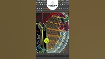 Transformation of Zero Lifestyle smartwatch into a photorealistic 3D product render - Techversol