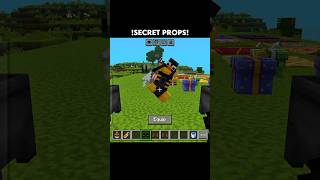 Minecraft New Secret PROPS! Part - 35 [ actions and stuff ] #shorts #bestedit