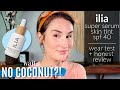 ILIA SUPER SERUM SKIN TINT SPF 40 | Clean Beauty Wear Test + Review