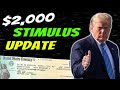 $2,000 Stimulus Check Update: Trump & Mcconnell Play CHICKEN? - Dec 23rd