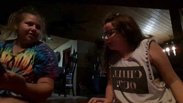 Yoga challenge with big Sister