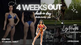 4 WEEKS OUT | IFBB Fit Model Pro Debut