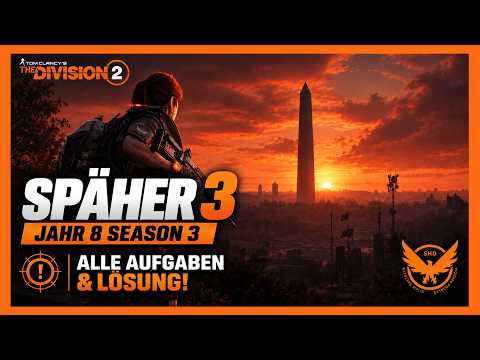 SCOUT WEEK 3 Year 8 Season 3 The Division 2 / The Division 2 Scout 3 Y8S3 / The Division 2 German