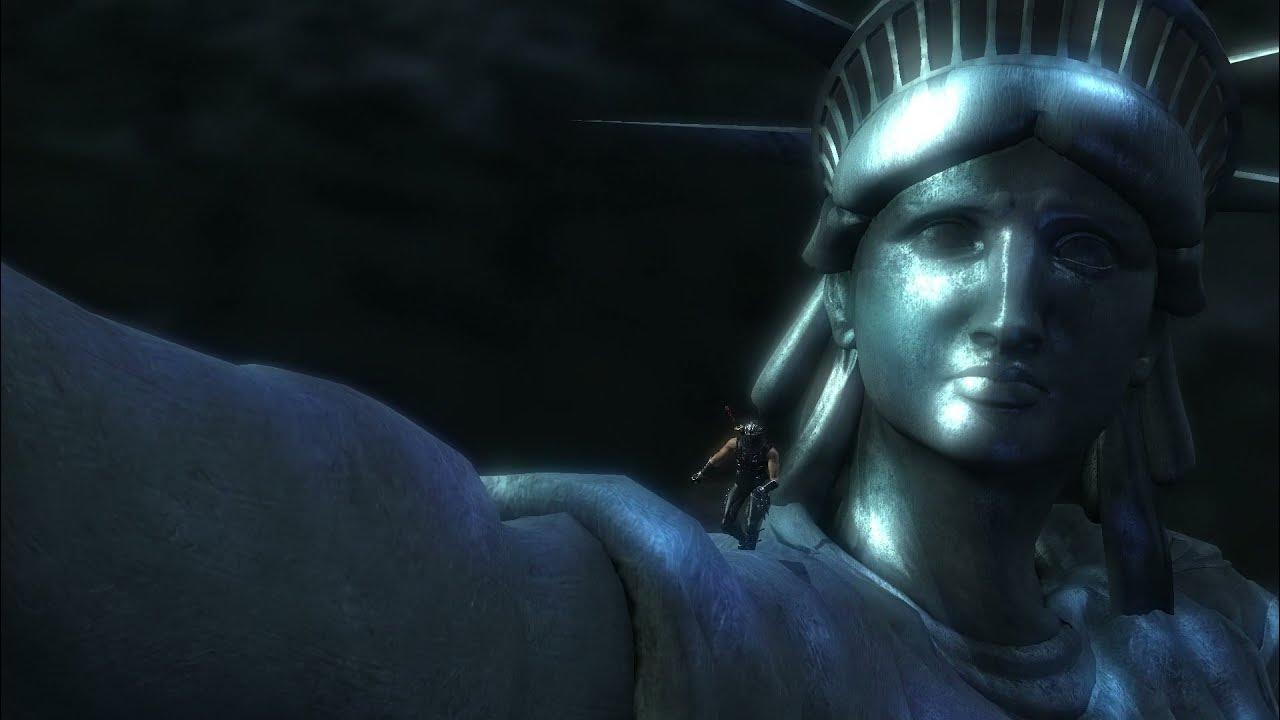 Ninja Gaiden Sigma 2 Statue of Liberty Boss Fight (Mentor) YouTube