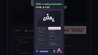 Stop using boring loaders! Build this Pure CSS Football Animation ⚽💻 #css #cssanimation