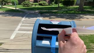 Mailing paper airplanes in 2022