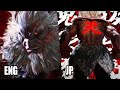 SF6 Akuma Raging Demon ENGLISH DUB VS JAPANESE COMPARISON