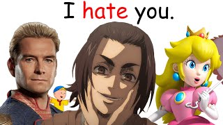 Characters That I Hate