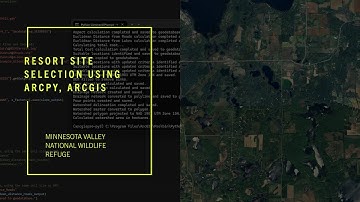 Automating Resort Site Selection Using ArcPy: GIS Hydrological Analysis & Cost Calculation