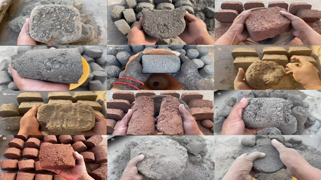 ASMR Edits NonStop Dry Floor & Claypot Crumbling Compilation 🥰||Crunchy crispy sounds ✨💥
