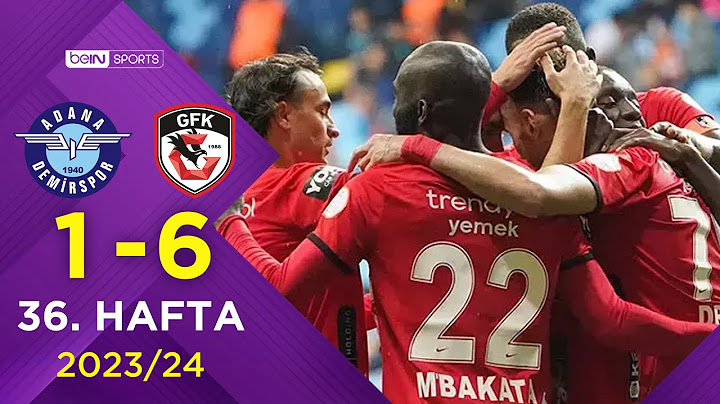 Yukatel Adana Demirspor (1-6) Gaziantep FK | 36. Hafta - Trendyol Süper Lig 2023/2024