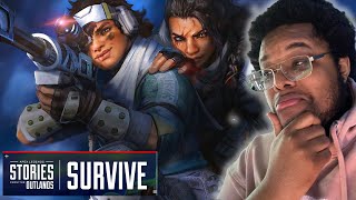 APEX LEGENDS NEW LEGEND: Stories From The Outlands SURVIVE REACTION!!