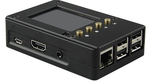 Aluminum Case for Raspberry Pi with 2.2 inch LCD TFT Screen