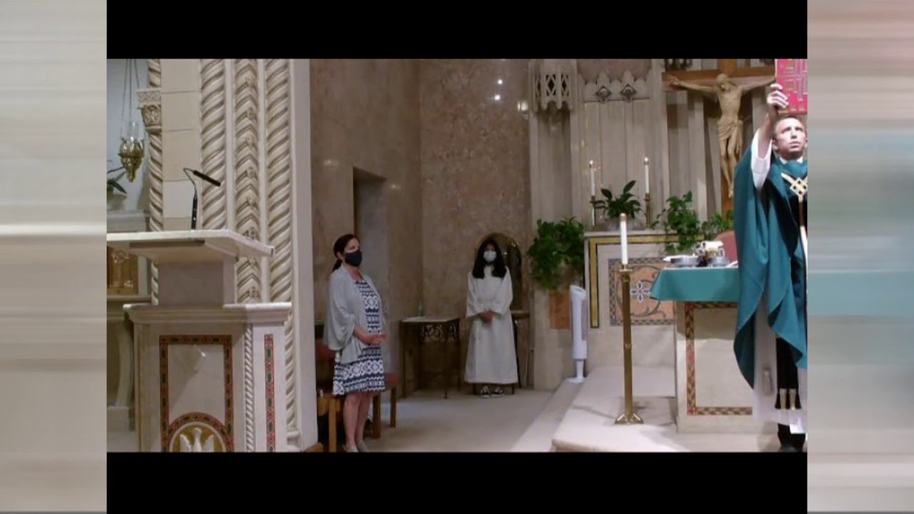 Mass for the 15th Sunday in Ordinary Time St. Catherine of Siena Cedar Grove, NJ YouTube